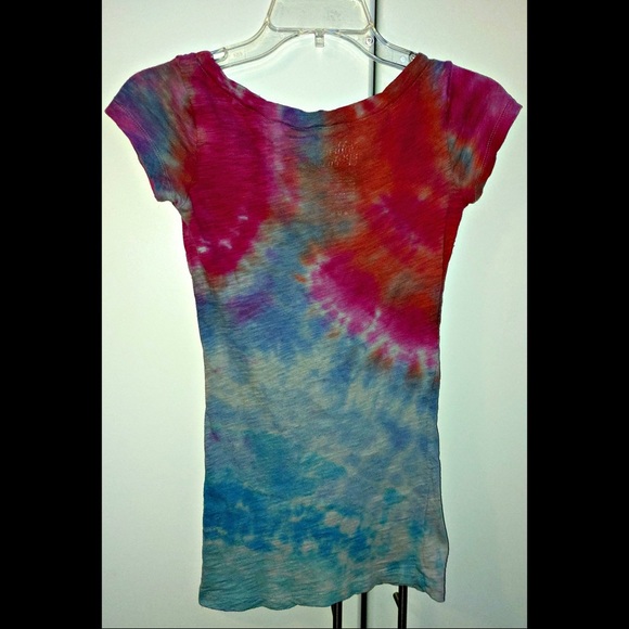 Urban Behavior Tie Dye Wave Tee - Picture 4 of 6